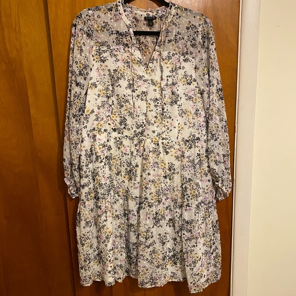 torrid Dresses & Skirts - TORRID WOMEN BABYDOLL MINI CHIFFON SKATER DRESS SIZE 1